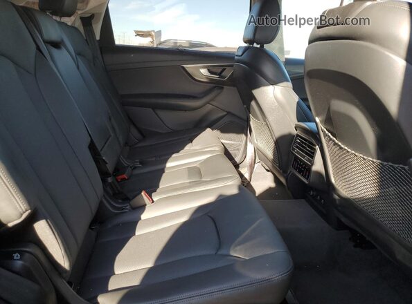 WA1VXBF71PD014858 2023 AUDI Q7 Black უკანა სავარძლების ხედი