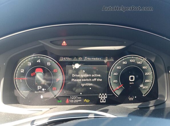 WA1WVBF75SD034887 2025 AUDI Q7 Black Instrument cluster view