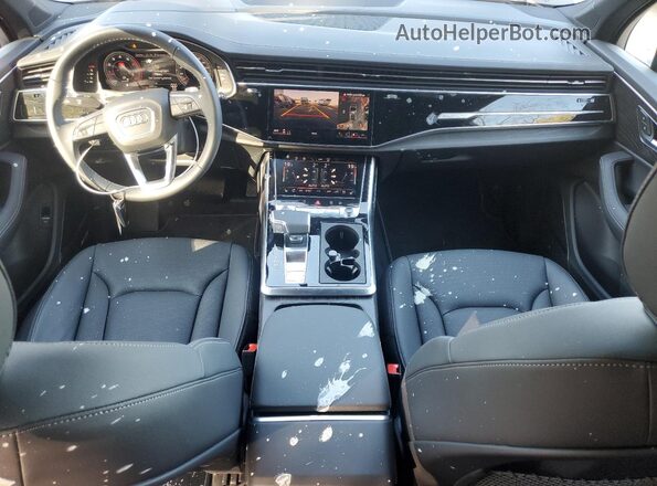 WA1WVBF75SD034887 2025 AUDI Q7 Black Dashboard view