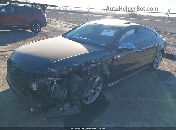 WAU2FAFC1HN061237 2017 AUDI S7 Black Передня ліва чверть