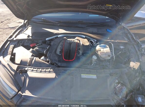 WAU2FAFC1HN061237 2017 AUDI S7 Black Вид ззаду