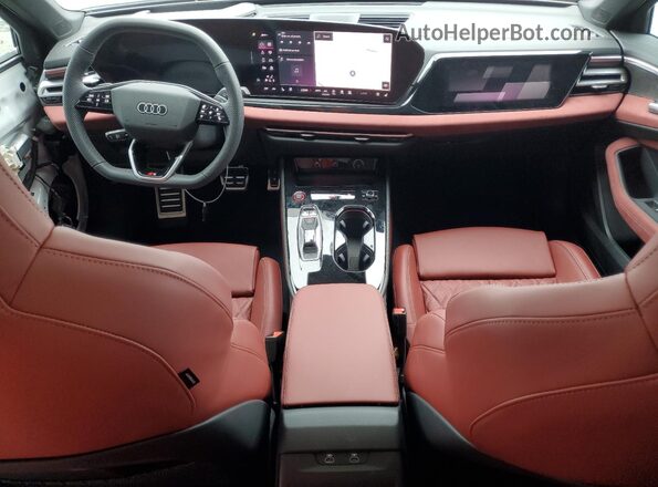 WAU35CFU7SN049080 2025 AUDI S5 Gray Dashboard view