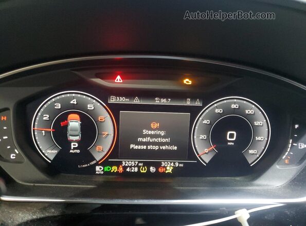 WAU8DAF88KN007243 2019 AUDI OTHER Угольный Вид щитка приборов