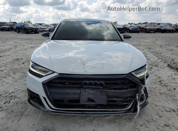 WAU8SAF80LN003369 2020 AUDI S8 White Widok z przodu
