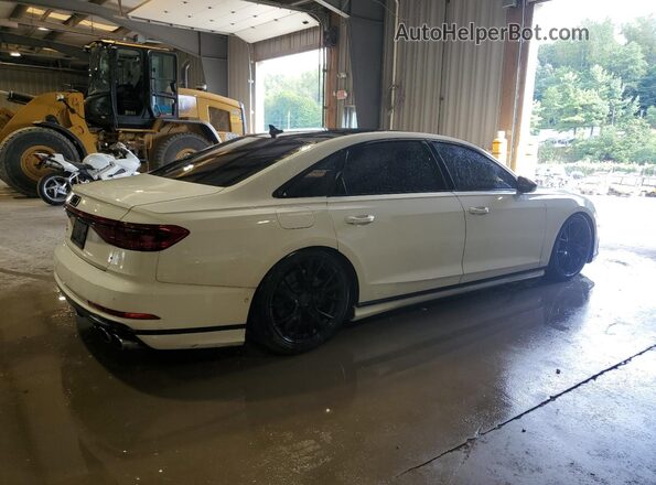 WAU8SAF8XLN001077 2020 AUDI S8 White 