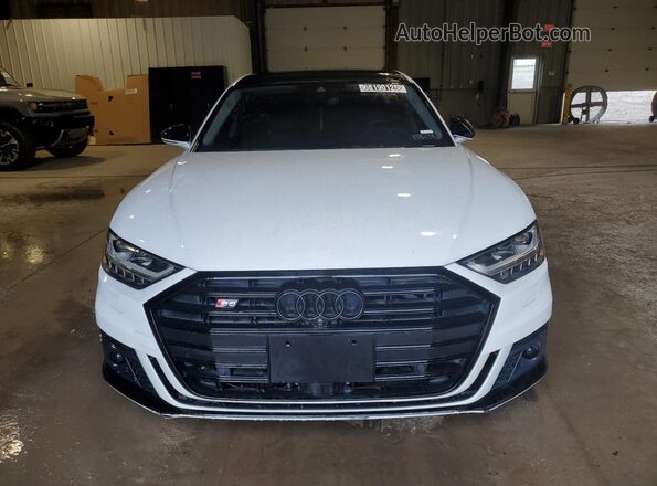 WAU8SAF8XLN001077 2020 AUDI S8 White Widok z przodu