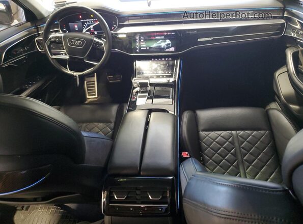 WAU8SAF8XLN001077 2020 AUDI S8 White Widok deski rozdzielczej