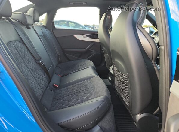 WAUA4AF43MA086894 2021 AUDI S4 Blue Vista de los asientos traseros