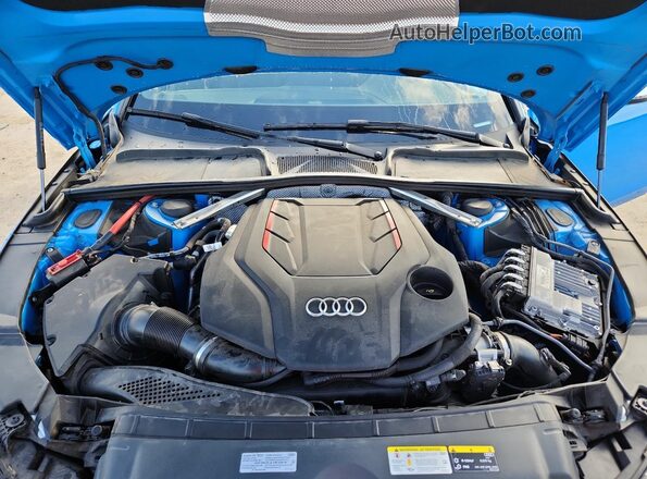 WAUA4AF43MA086894 2021 AUDI S4 Blue Vista interior trasera