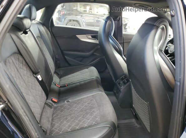 WAUA4AF45KA004659 2019 AUDI S4 Black Vista de los asientos traseros
