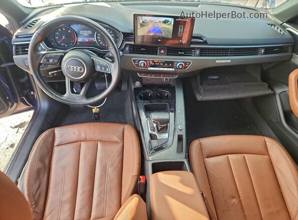 WAUABAF4XMA012958 2021 AUDI OTHER Blue Vista del salpicadero