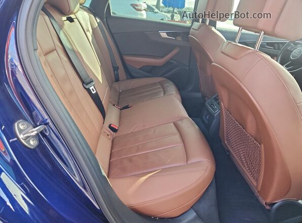 WAUABAF4XMA012958 2021 AUDI OTHER Blue Vista de los asientos traseros