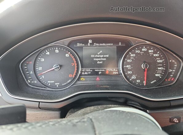 WAUABAF4XMA012958 2021 AUDI OTHER Blue Vista del cuadro de instrumentos