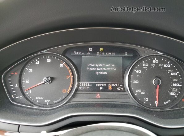 WAUABCF59PA023605 2023 AUDI OTHER Серебряный Вид щитка приборов