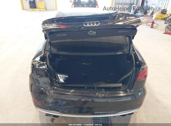 WAUB1GFF5H1014649 2017 AUDI S3 Black წინა ხედი