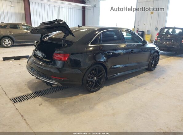WAUB1GFF5H1014649 2017 AUDI S3 Black უკანა მარჯვენა