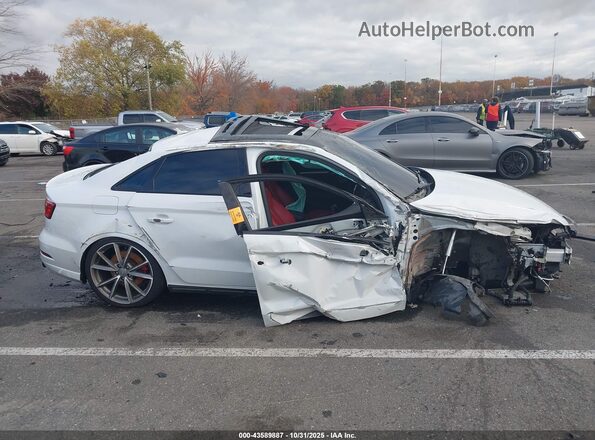 WAUB1GFF5H1071854 2017 AUDI S3 White Rear interior view