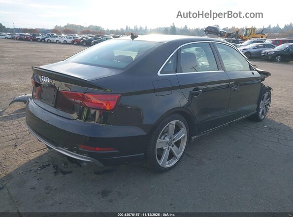 WAUB1GFF7J1009281 2018 AUDI S3 Black Tył prawy