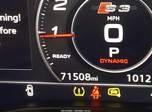 WAUB1GFF9K1021045 2019 AUDI S3 Gray 