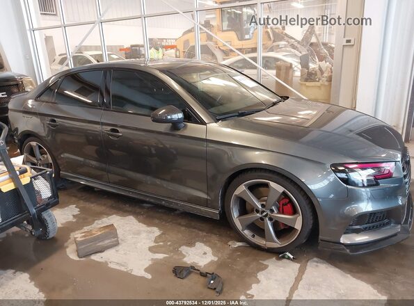 WAUB1GFF9K1021045 2019 AUDI S3 Gray Սալոնի հետևի տեսք