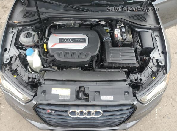 WAUB1GFFXG1044583 2016 AUDI S3 Gray Вид задньої частини салону