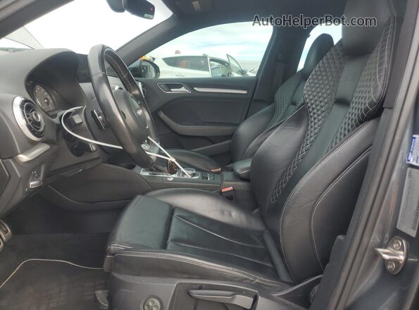 WAUB1GFFXG1044583 2016 AUDI S3 Gray Вид салону спереду