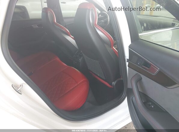 WAUB4AF40KA115429 2019 AUDI S4 White Вид наклейки з VIN-кодом