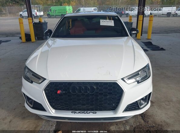 WAUB4AF40KA115429 2019 AUDI S4 White Вид щитка приладів
