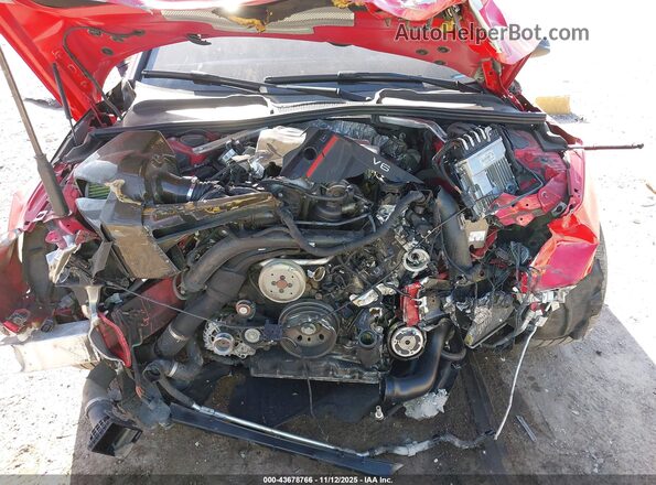 WAUB4AF42JA101871 2018 AUDI S4 Red Հետևի տեսք