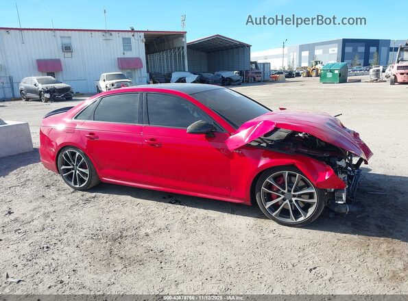 WAUB4AF42JA101871 2018 AUDI S4 Red Սալոնի 360 աստիճան տեսք