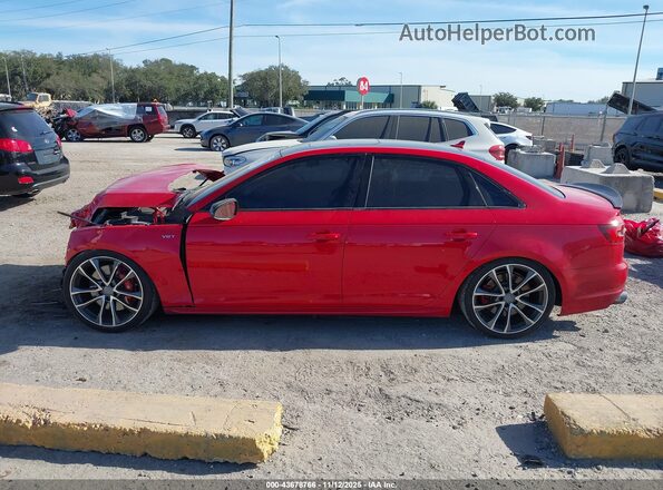 WAUB4AF42JA101871 2018 AUDI S4 Red 