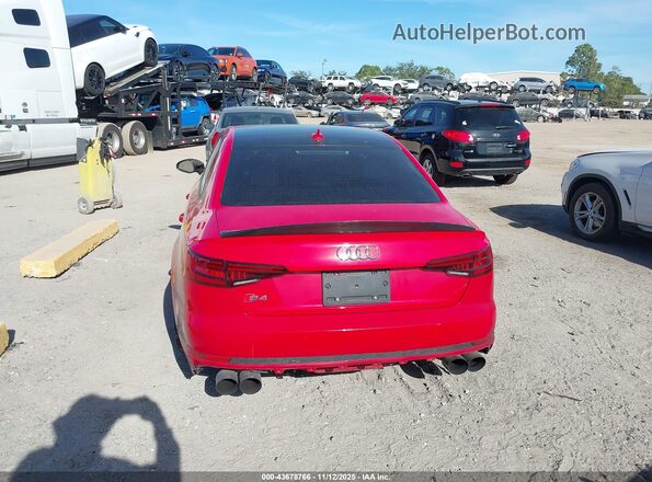 WAUB4AF42JA101871 2018 AUDI S4 Red 