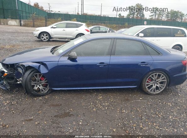 WAUB4AF42MA012774 2021 AUDI S4 Blue Widok wnętrza 360 stopni