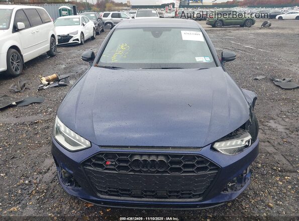 WAUB4AF42MA012774 2021 AUDI S4 Blue Widok zestawu wskaźników