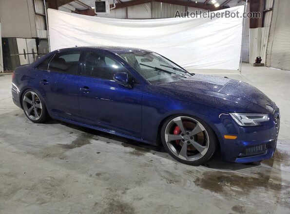 WAUB4AF43JA007949 2018 AUDI S4 Синий 
