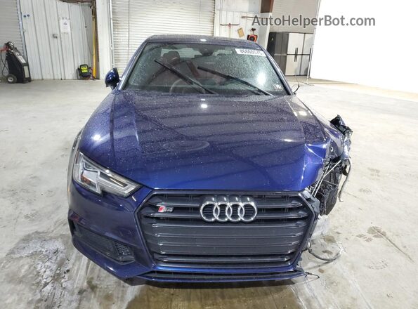 WAUB4AF43JA007949 2018 AUDI S4 Синий 