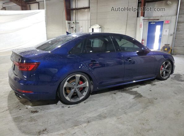 WAUB4AF43JA007949 2018 AUDI S4 Синий 