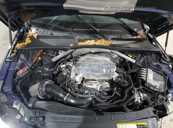 WAUB4AF43JA007949 2018 AUDI S4 Синий 