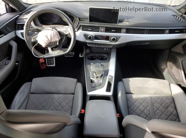WAUB4AF44KA035213 2019 AUDI S4 Gray Առջևի վահանակի տեսք