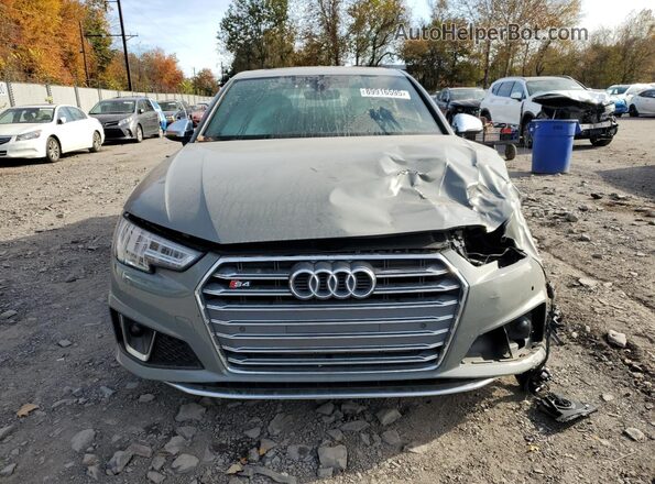 WAUB4AF44KA035213 2019 AUDI S4 Gray Դիմացի տեսք