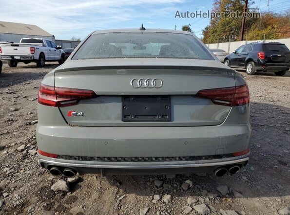 WAUB4AF44KA035213 2019 AUDI S4 Gray Հետևի տեսք
