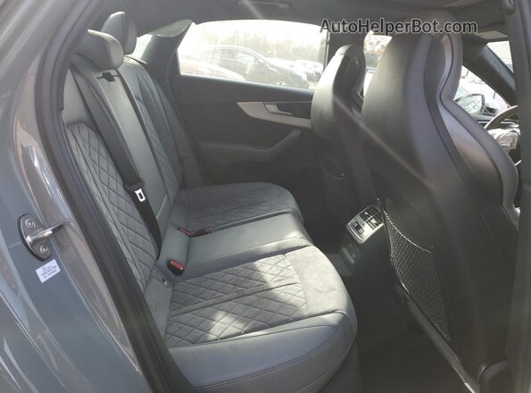 WAUB4AF44KA035213 2019 AUDI S4 Gray Հետևի նստատեղերի տեսք