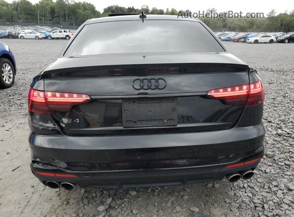 WAUB4AF45MA017497 2021 AUDI S4 Black Rear view
