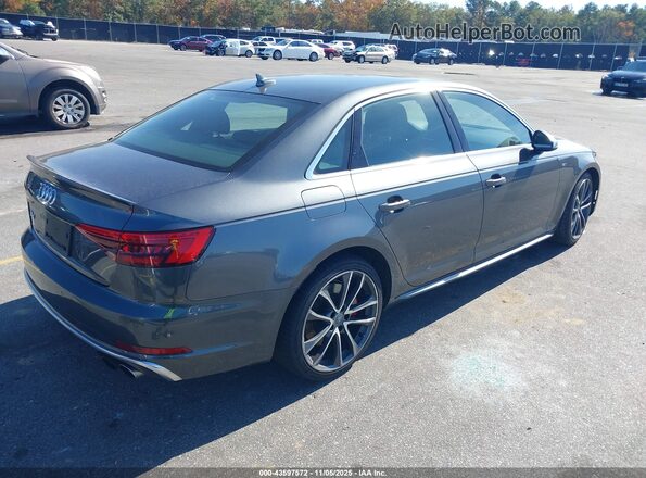 WAUB4AF46JA003880 2018 AUDI S4 Gray Trasero derecho