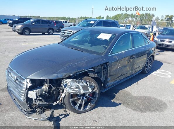 WAUB4AF46JA003880 2018 AUDI S4 Gray Vista tres cuartos delantera izquierda