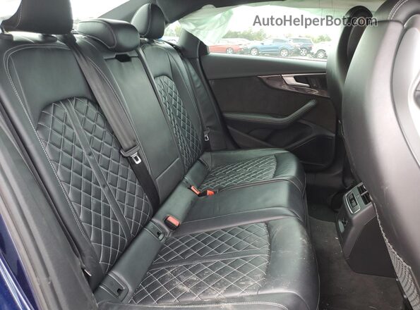 WAUB4AF4XJA001890 2018 AUDI S4 Blue Vista de los asientos traseros
