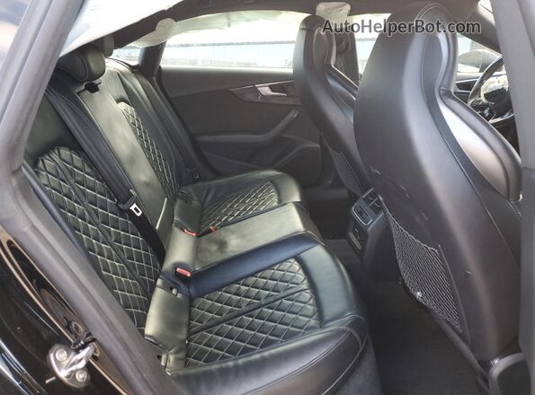WAUB4CF50KA079634 2019 AUDI S5 Black Հետևի նստատեղերի տեսք