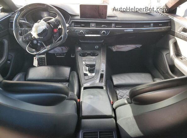 WAUB4CF50KA079634 2019 AUDI S5 Black Առջևի վահանակի տեսք
