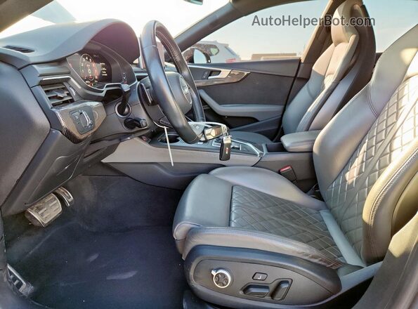 WAUB4CF52KA070319 2019 AUDI S5 Gray Vista interior delantera