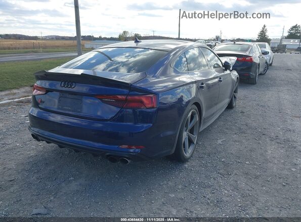 WAUB4CF54KA001213 2019 AUDI S5 Blue Задня права чверть